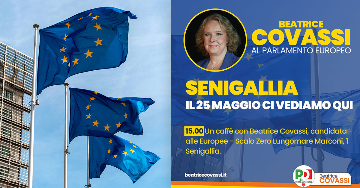 Europee 2024: incontro con Beatrice Covassi, candidata nella lista PD centro