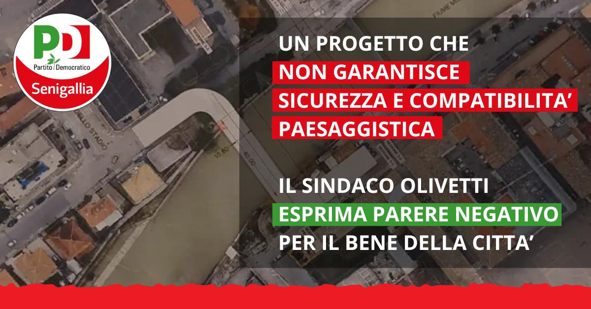 UN PROGETTO CHE NON GARANTISCE SICUREZZA E COMPATIBILITÀ PAESAGGISTICA IL SINDACO OLIVETTI ESPRIMA PARERE NEGATIVO PER IL BENE DELLA CITTÀ