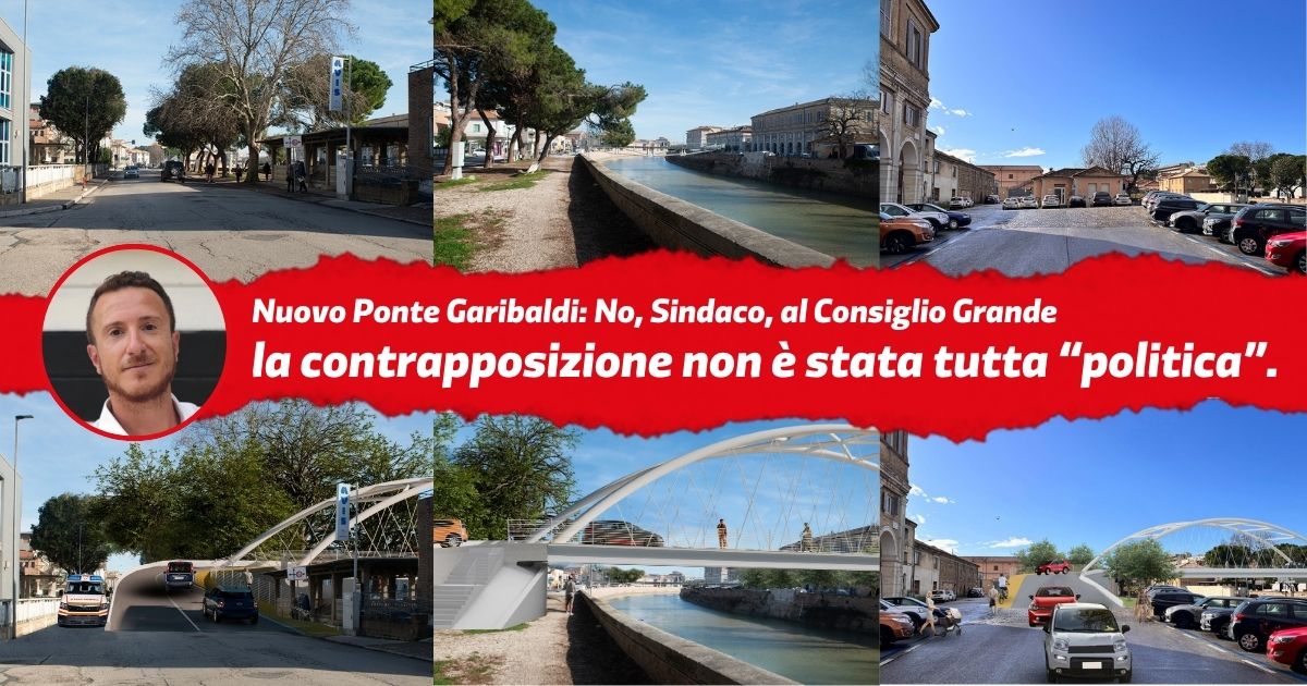 Negata la consultazione popolare sul Ponte Garibaldi: ennesimo smacco ai senigalliesi da parte di Olivetti e Acquaroli